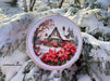 Cross Stitch Kit with Hoop Included Luca-S - Little House in The Forest, BC227 Luca-S Cross Stitch Kits - HobbyJobby