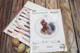 Cross Stitch Kit with Hoop Included Luca-S - The Cock, BC217 Cross Stitch Kits - HobbyJobby