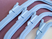 Cross Stitch Square Hoop, Blue - Nurge Embroidery Hoop Hoops - HobbyJobby