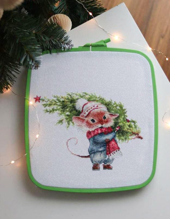 Cross Stitch Square Hoop, Green - Nurge Embroidery Hoop Hoops - HobbyJobby