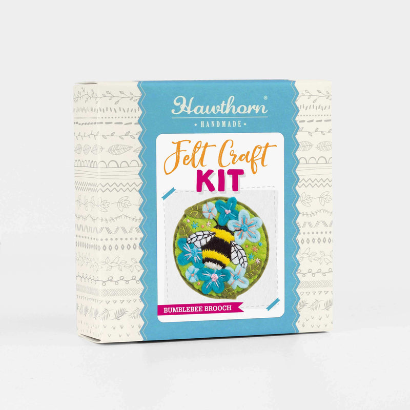 Bumblebee Brooch Felt Craft Kit