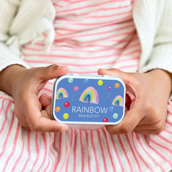 Regenbogen-Armband-Geschenkset