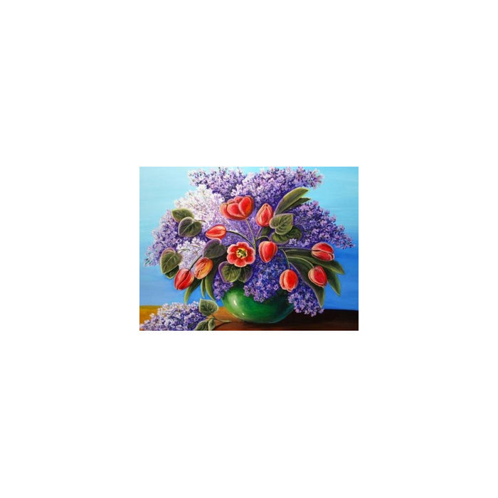 Diamond Painting Kit - LILAC BOUQUET 40*30 CM AZ-1314