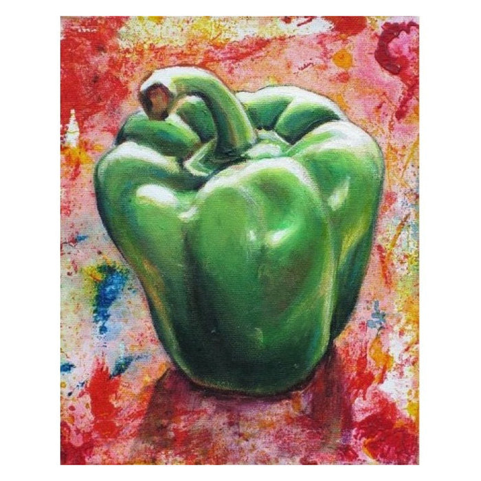 Diamond Painting Kit - GREEN PEPPER 24_30 CM AZ-1381