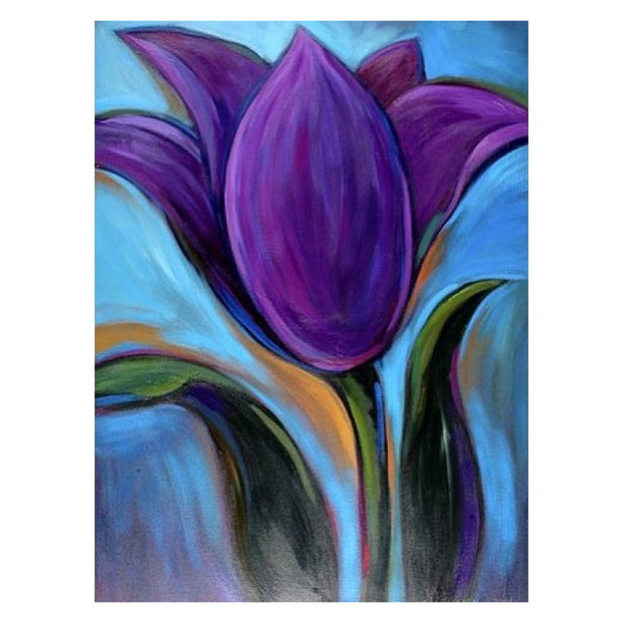 Diamond Painting Kit - FLOWER SECRET 24_30 CM AZ-1389