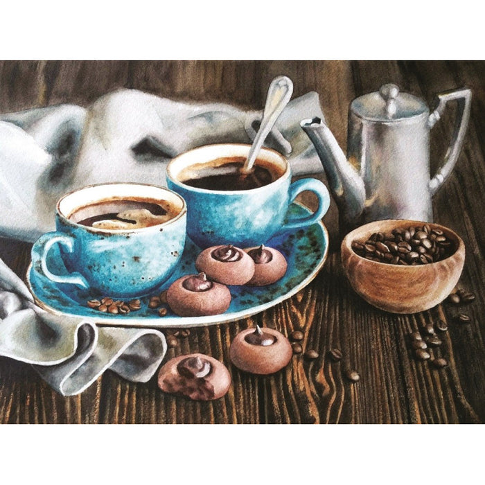 Diamond Painting Kit - COFFEE ROMANCE 40_30 CM AZ-1424
