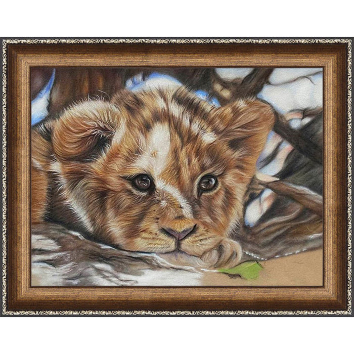 Diamond Painting Kit - LITTLE LION 40_30 CM AZ-1524