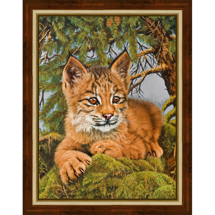 Diamond Painting Kit - SMALL LYNX 30_40 CM AZ-1525