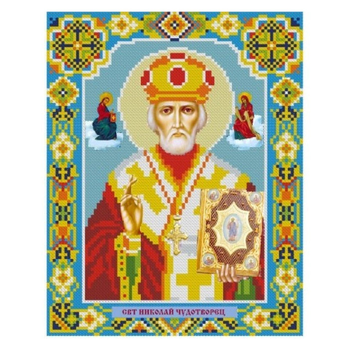 Diamond Painting Kit - ICON ST. NICHOLAS THE WONDERWORKER 22*28 CM AZ-2001