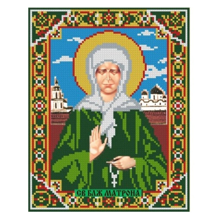 Diamond Painting Kit - ICON ST. MATRONA 22*28 CM AZ-2003