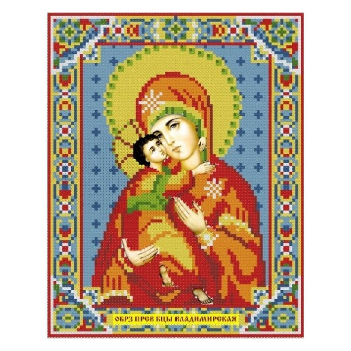 Diamond Painting Kit - VLADIMIR ICON OF THE MOTHER OF GOD 22*28 CM AZ-2007