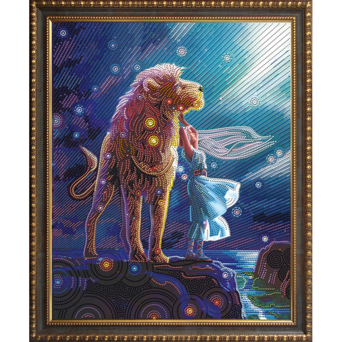 Diamond Painting Kit - LION CONSTELLATION 40_50 CM AZ-3020