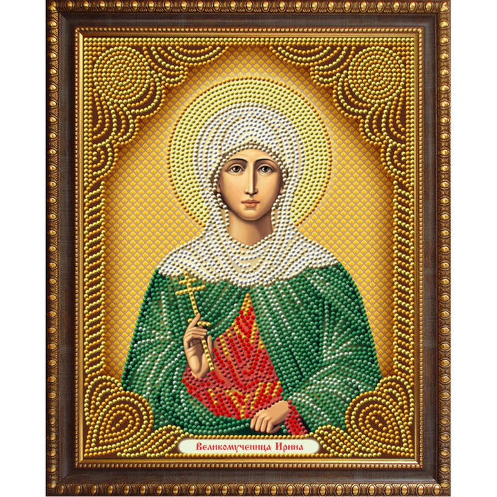 Diamond Painting Kit - ICON ST. MARTYR IRINA 22X28 CM AZ-5046