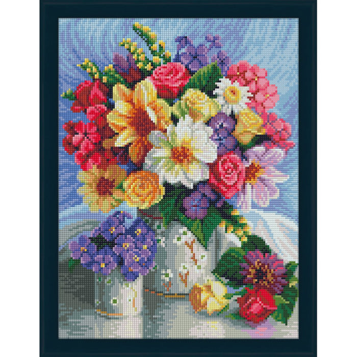 Diamond Painting Kit - BRIGHT BOUQUET 30*40 CM AM1623