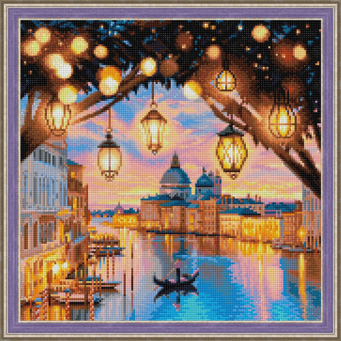 Diamond Painting Kit - "EVENING VENICE" 40*40CM AM1782