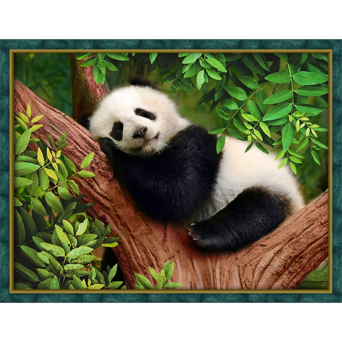 Diamond Painting Kit - SLEEPY PANDA 40*30 CM AM1826