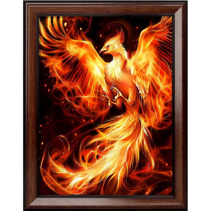 Diamond Painting Kit - FIERY PHOENIX 30X40 CM AM1853
