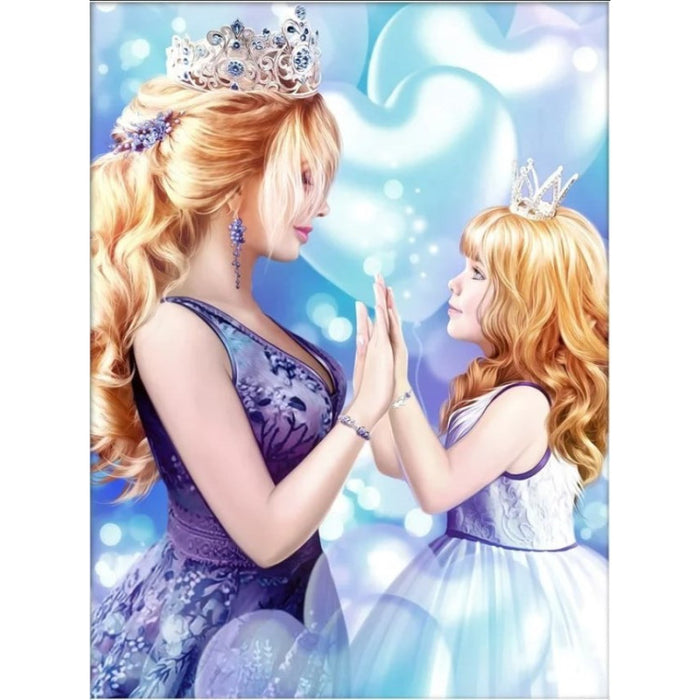 Diamond Painting Kit - "MOMMY'S PRINCESS 30*40 CM" AM1866