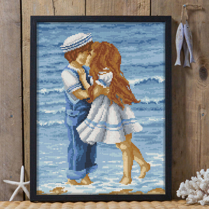 Diamond Painting Kit - EVENING ON THE SUNSET 30_40 CM AZ-1642