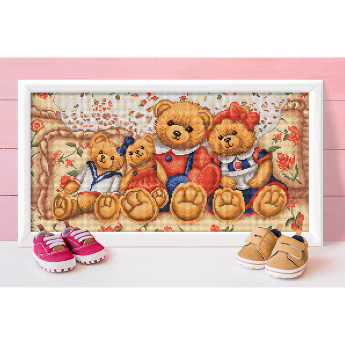 Diamond Painting Kit - TEDDY BEARS 30_60 CM AZ-1645