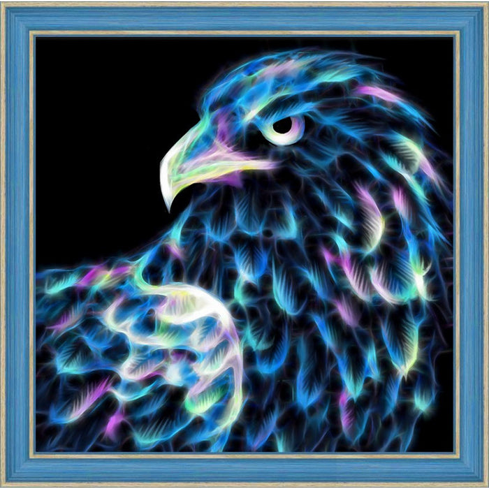 Diamond Painting Kit - NEON EAGLE 25X25 CM AZ-1712