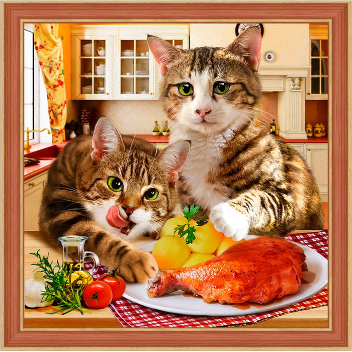 Diamond Painting Kit - LITTLE THIEVES 40X40 CM AZ-1730