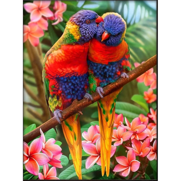 Diamond Painting Kit - LORI IN THE JUNGLE 30*40 CM AZ-1873