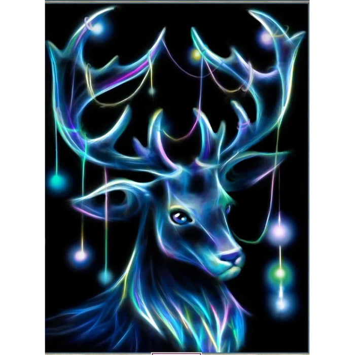 Diamond Painting Kit - NEON DEER 30*40 CM AZ-1898