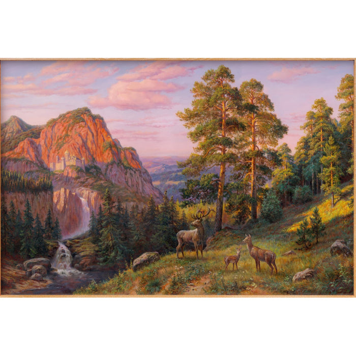 Diamond Painting Kit - IN THE CLEARING 60*40 CM AZ-1918
