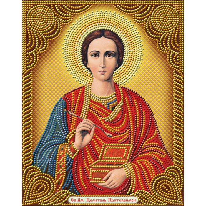 Diamond Painting Kit - ICON PANTELEIMON THE HEALER 22X28 CM AZ-5032
