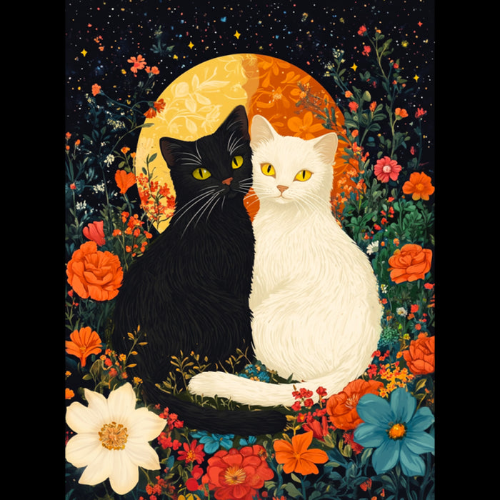 DIAMOND PAINTING WITH SUBFRAME CATS 30X40 CM VA837