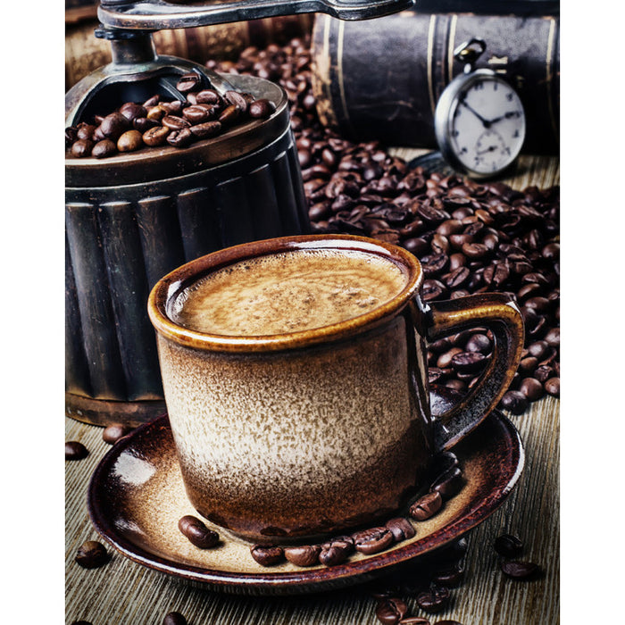 Diamond Painting Kit - COFFEE BREAK 38*48 CM WD044