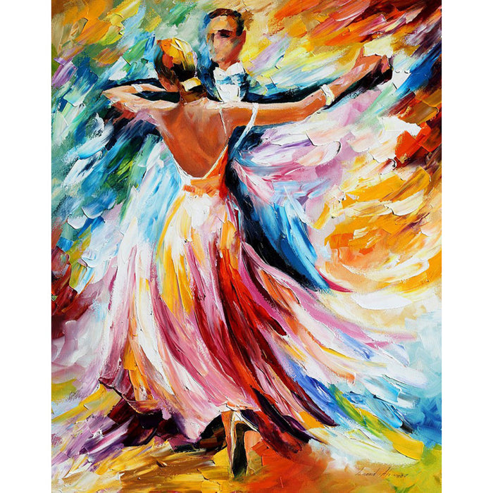 Diamond Painting Kit - DANCE OF COLOURS 38*48 CM WD117