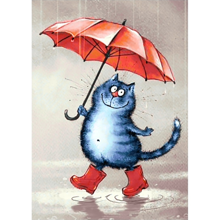 Diamond Painting Kit - SPRING RAIN 27*38 CM WD193