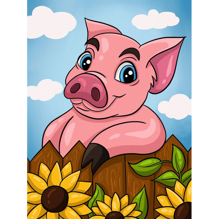 Diamond Painting Kit - FARM HOST 15*20 CM WD2295