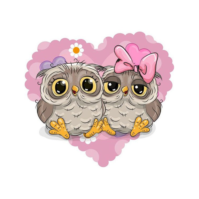 Diamond Painting Kit - TENDERNESS 20*20 CM WD2302