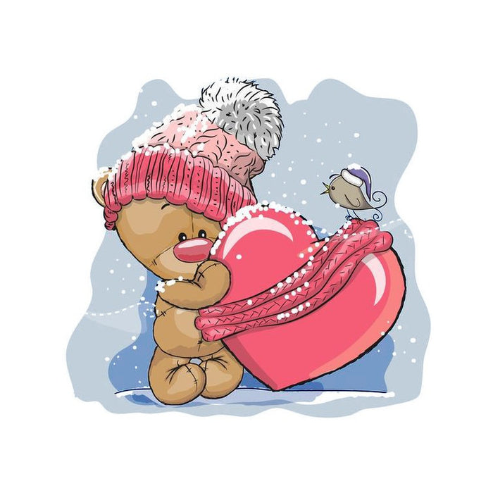 Diamond Painting Kit - TEDDY BEAR 20*20 CM WD2303