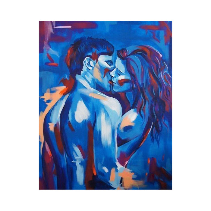 Diamond Painting Kit - ICE AND FLAME 48*38 CM WD2313