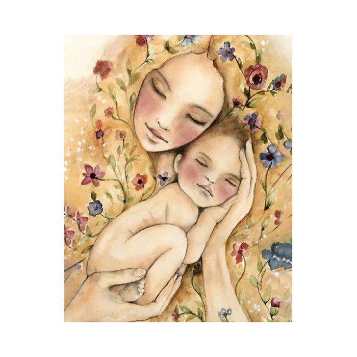 Diamond Painting Kit - MOTHER'S WARMTH 38*48 CM WD2317