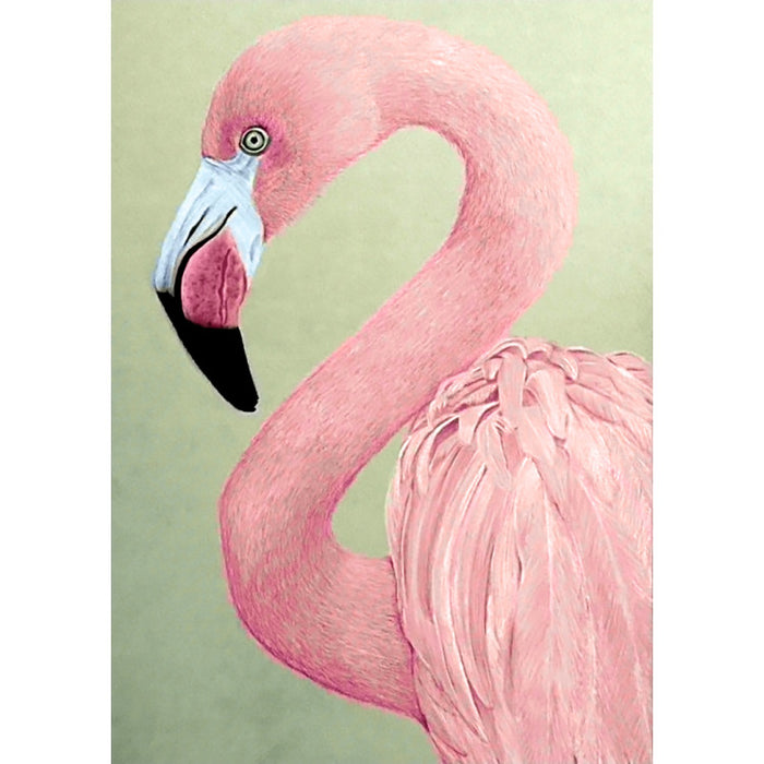 Diamond Painting Kit - PINK FLAMINGO 27 _ 38 CM WD232