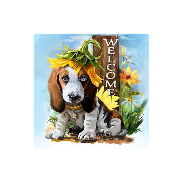 Diamond Painting Kit - WAITING FOR GUESTS 38*38 CM WD2340