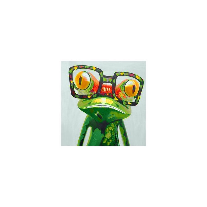 Diamond Painting Kit - COLOURFUL FROG 20*20 CM WD2373