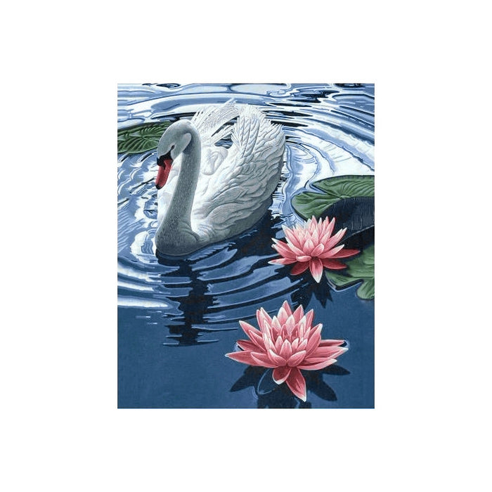 Diamond Painting Kit - PRINCESS SWAN 38 _ 48 CM WD241