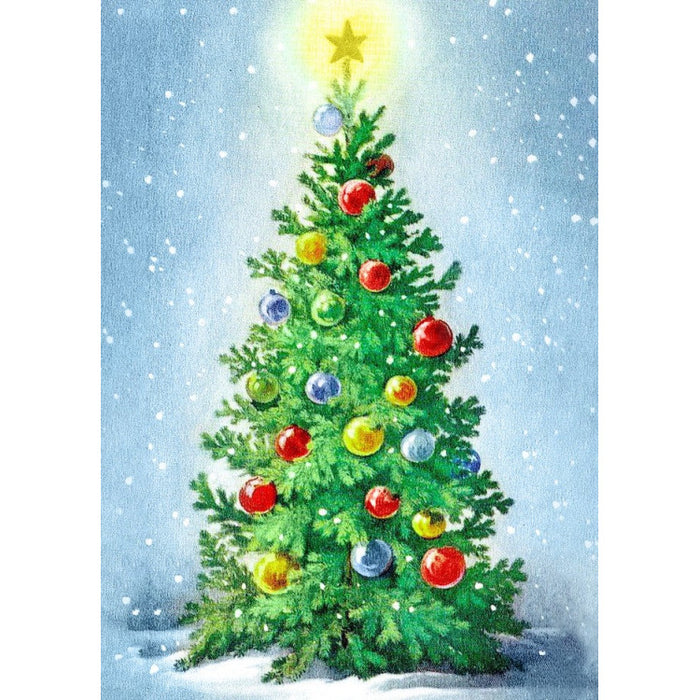 Diamond Painting Kit - CHRISTMAS TREE 27*38 CM WD2439