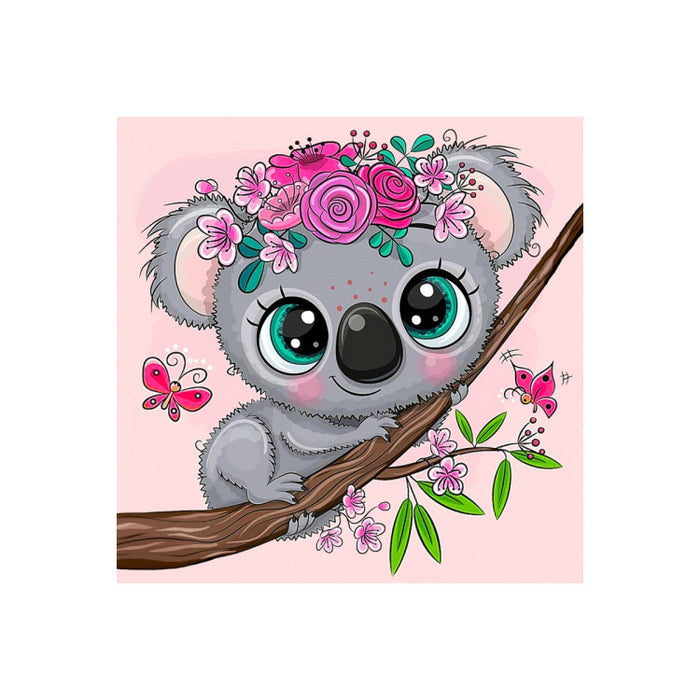 Diamond Painting Kit - LITTLE KOALA 20*20 CM WD2529