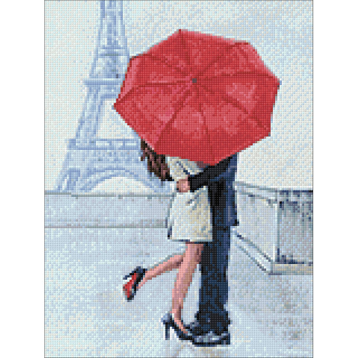 Diamond Painting Kit - LOVE IN PARIS 30X40 WD3015