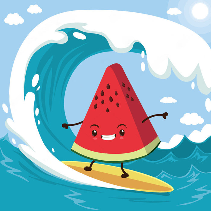 Diamond Painting Kit - SURFING 20*20 WD3018