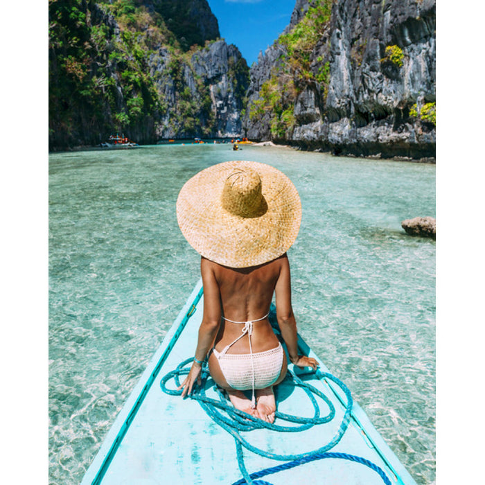 Diamond Painting Kit - DISCOVER PARADISE 40*50 WD3048