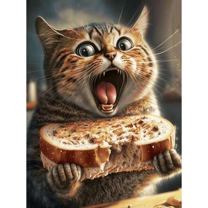 Diamond Painting Kit - "FOOD LOVER" 30X40 CM WD3074