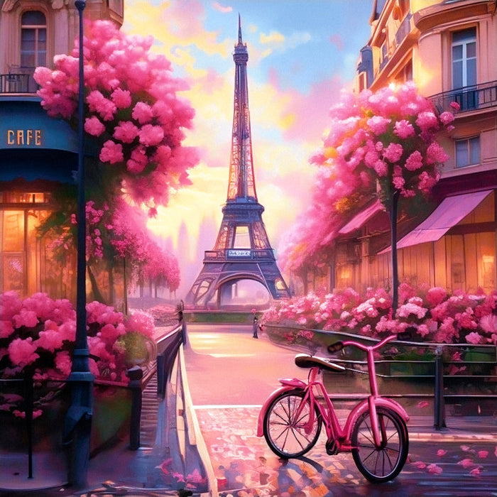 Diamond Painting Kit - "PARIS" 40X40 CM WD3214